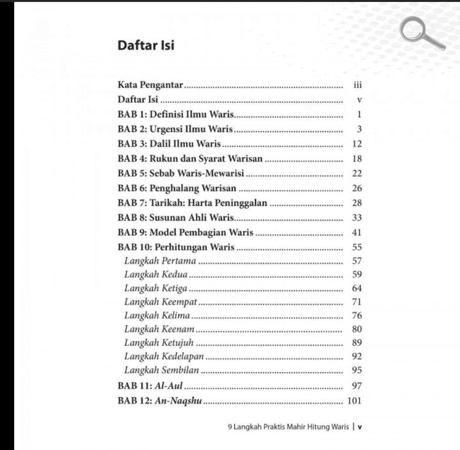 9 Langkah Praktis Mahir Hitung Waris - gambar 2