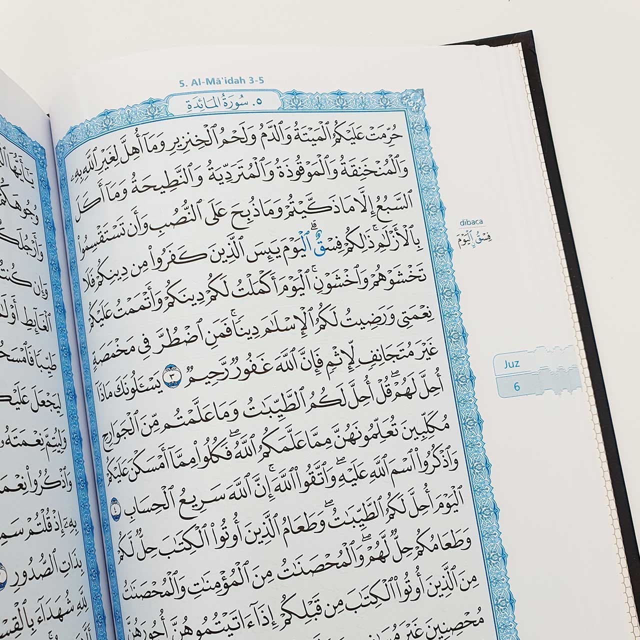 Mushaf Madinah Wakaf A5 Darsyafii - gambar 5