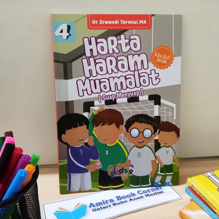 Sampul utama Harta Haram Muamalat Khusus Anak Jilid 4