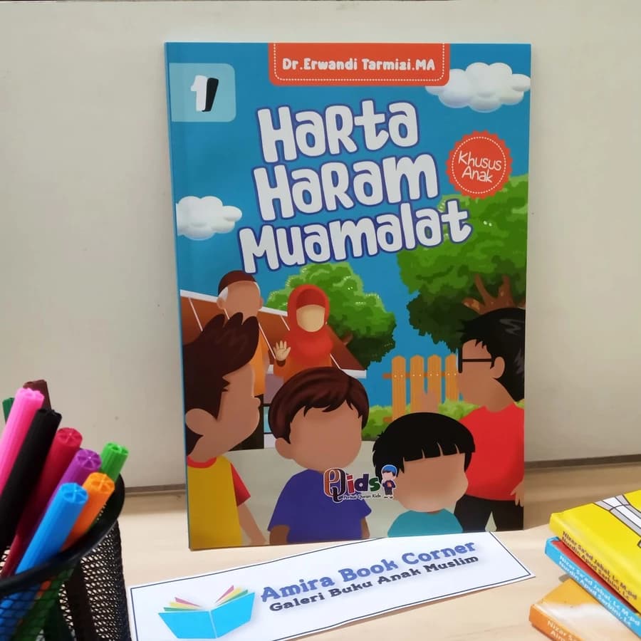 Sampul utama Harta Haram Muamalat Khusus Anak Jilid 1