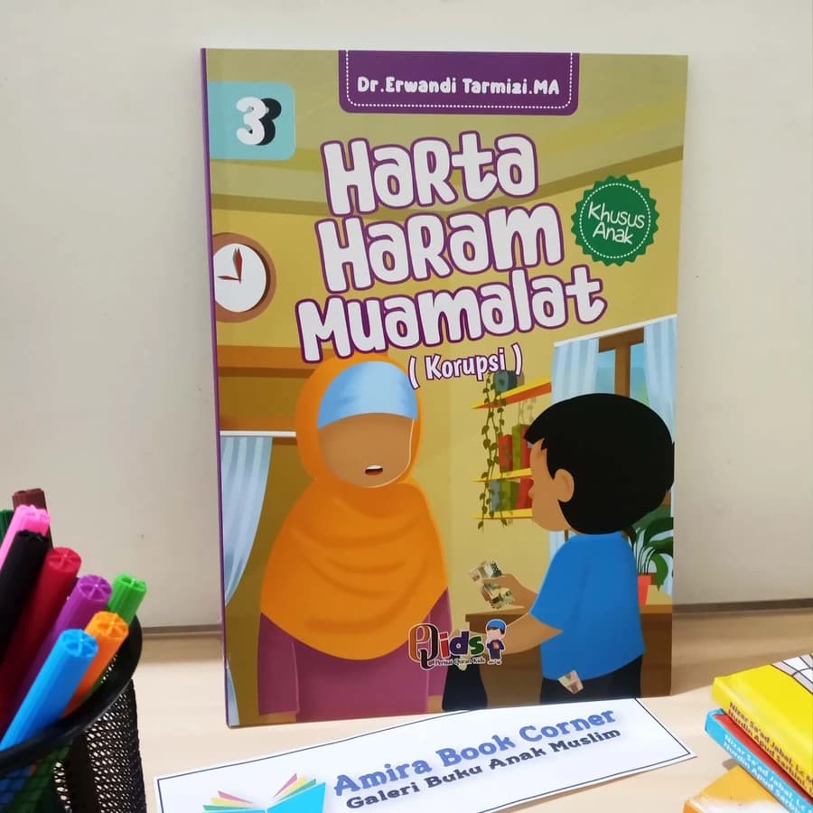 Sampul utama Harta Haram Muamalat Khusus Anak Jilid 3