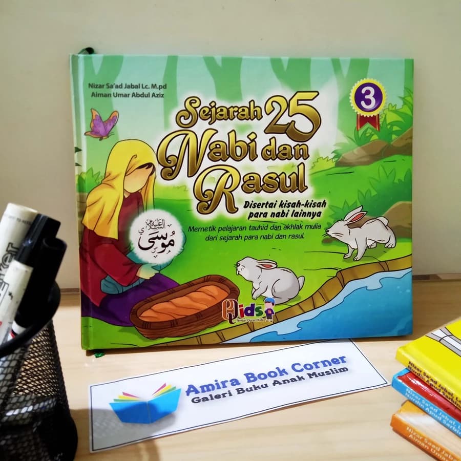 Sampul utama Sejarah 25 Nabi dan Rasul Jilid 3