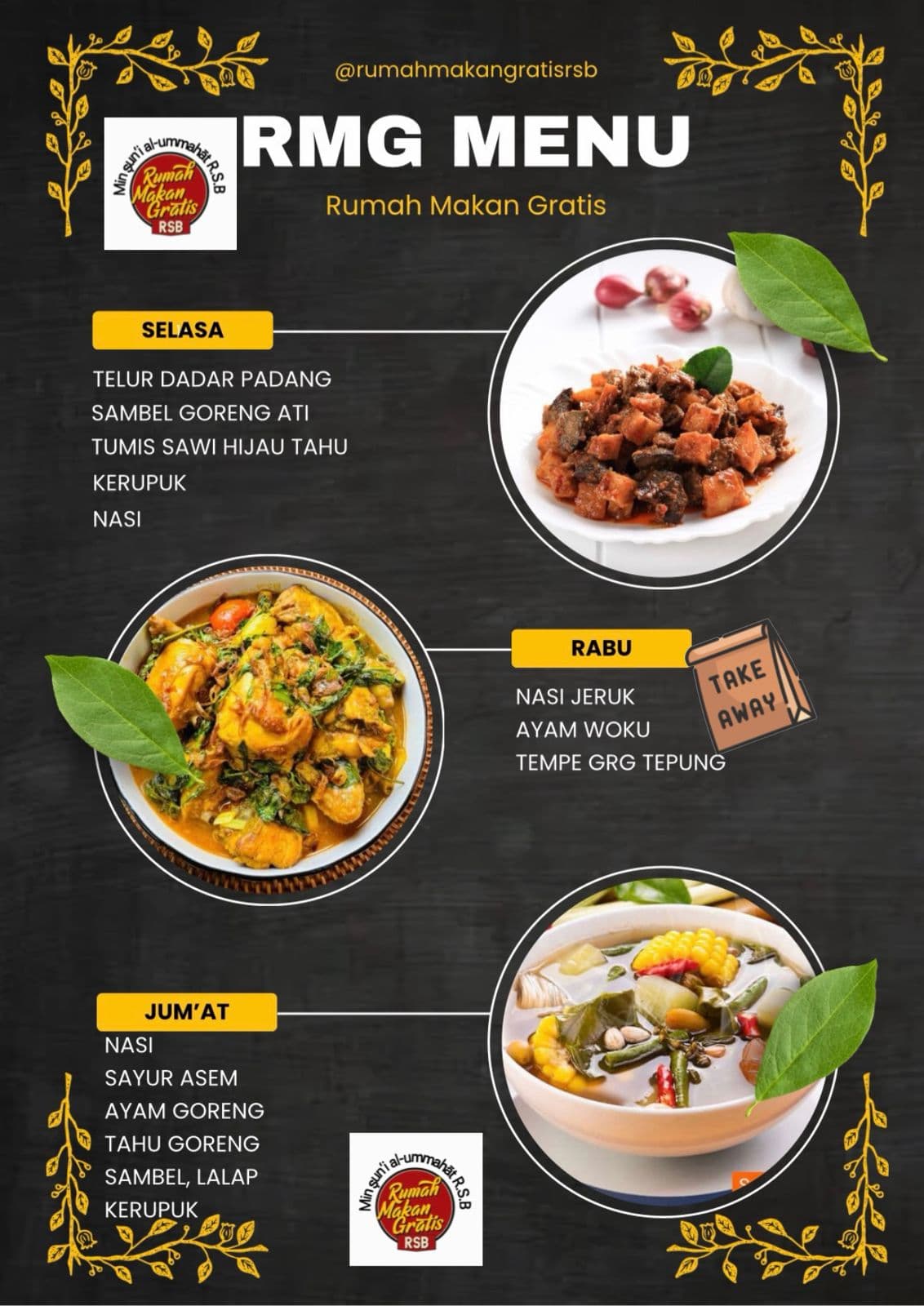 Flyer Menu Makan Gratis