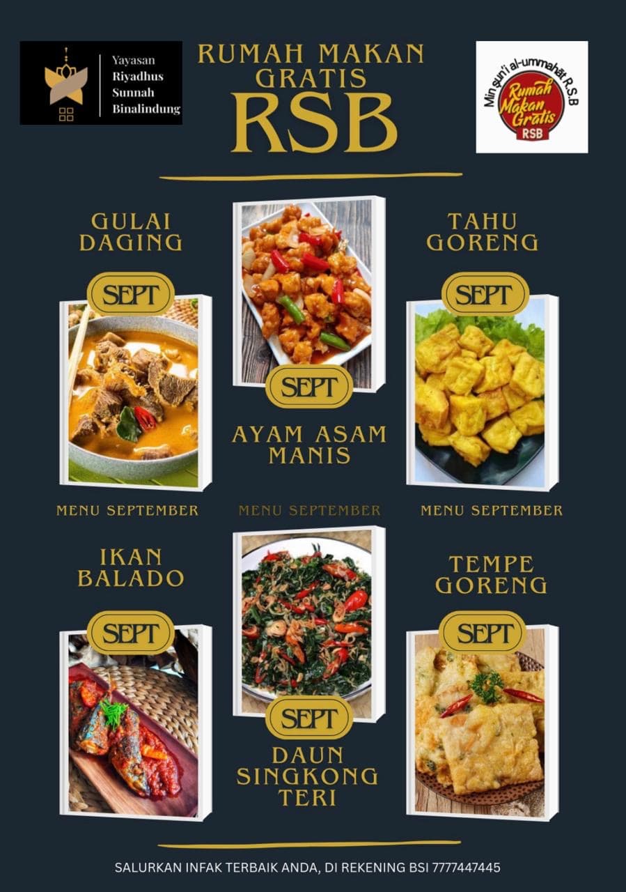Flyer Menu Makan Gratis