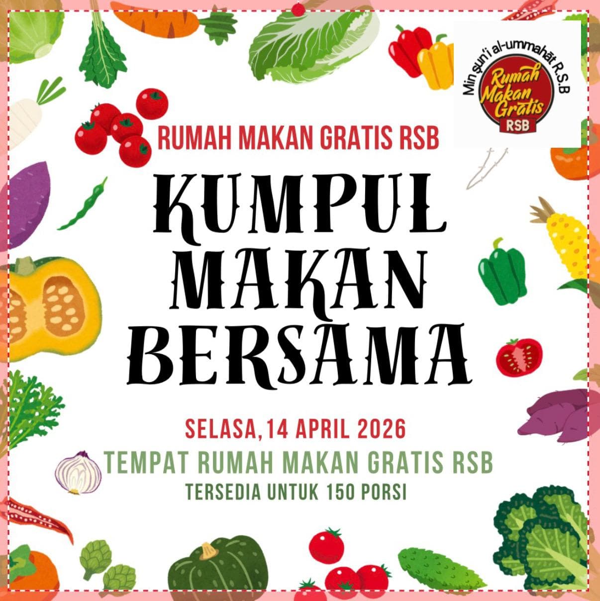 Flyer Menu Makan Gratis