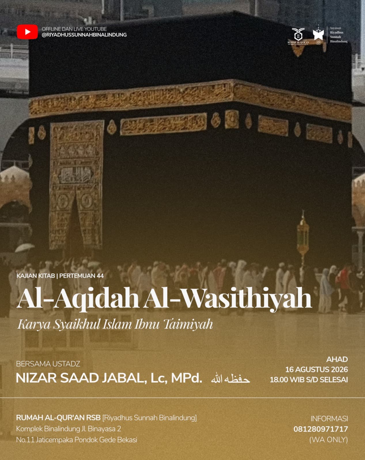 Al-Aqidah Al-Washitiyah Yayasan Riyadhus Sunnah Binalindung