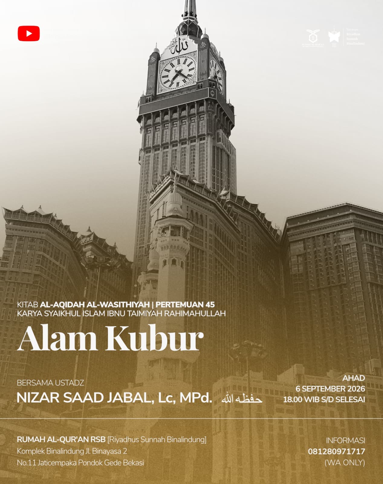 Alam Kubur Yayasan Riyadhus Sunnah Binalindung